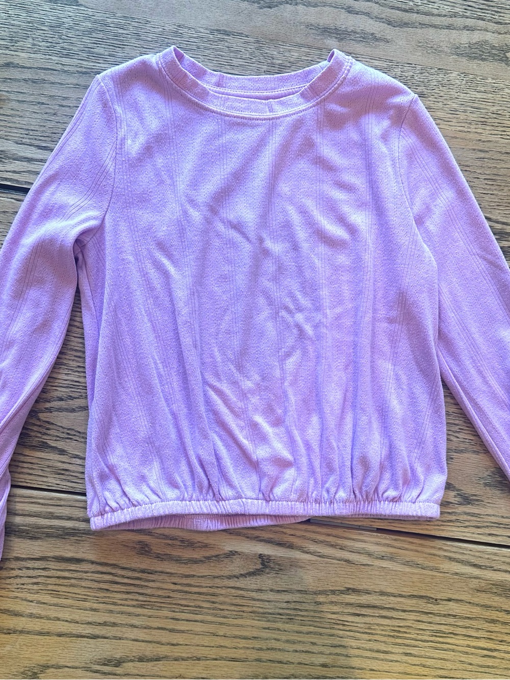 Cat & Jack Lavender Long-Sleeve Tee